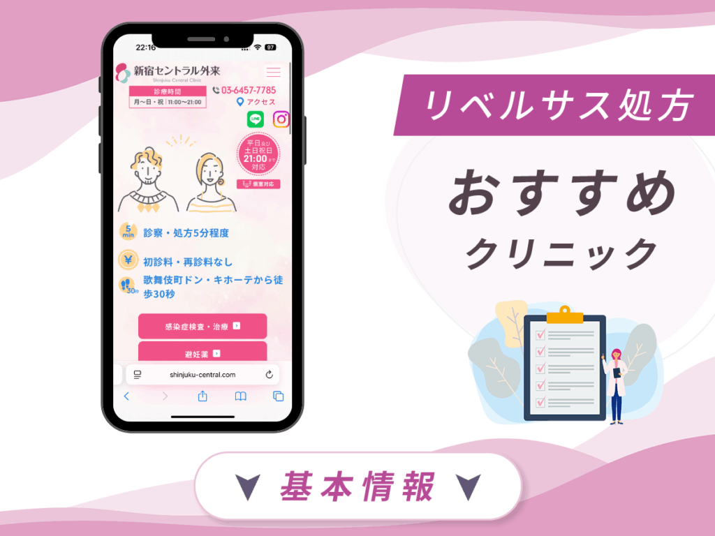 東京でリベルサスの値段が安いクリニック：新宿セントラル外来
