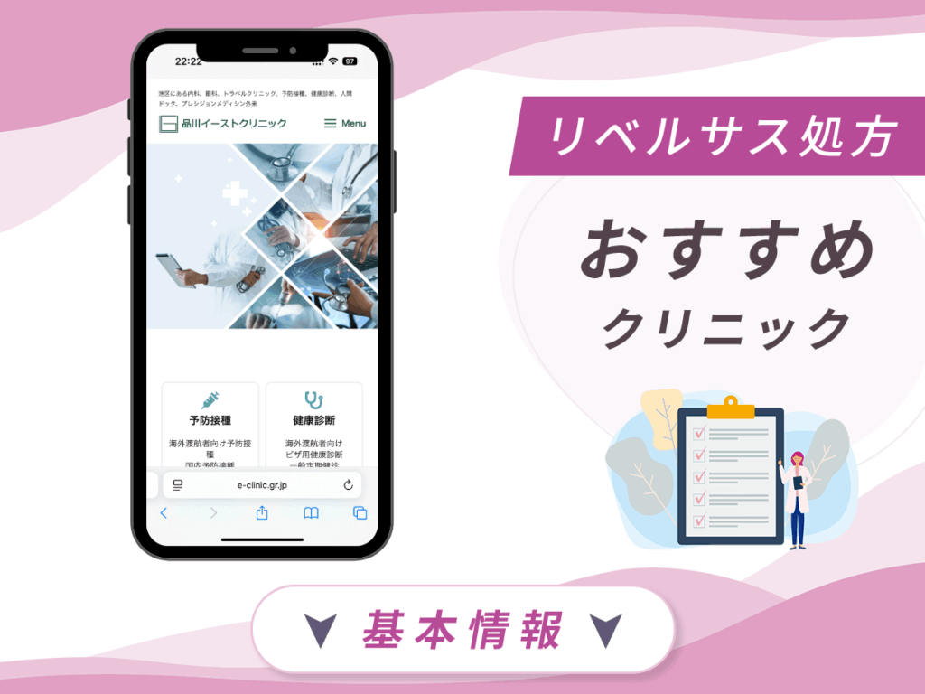 東京でリベルサスの値段が安いクリニック：品川イーストクリニック