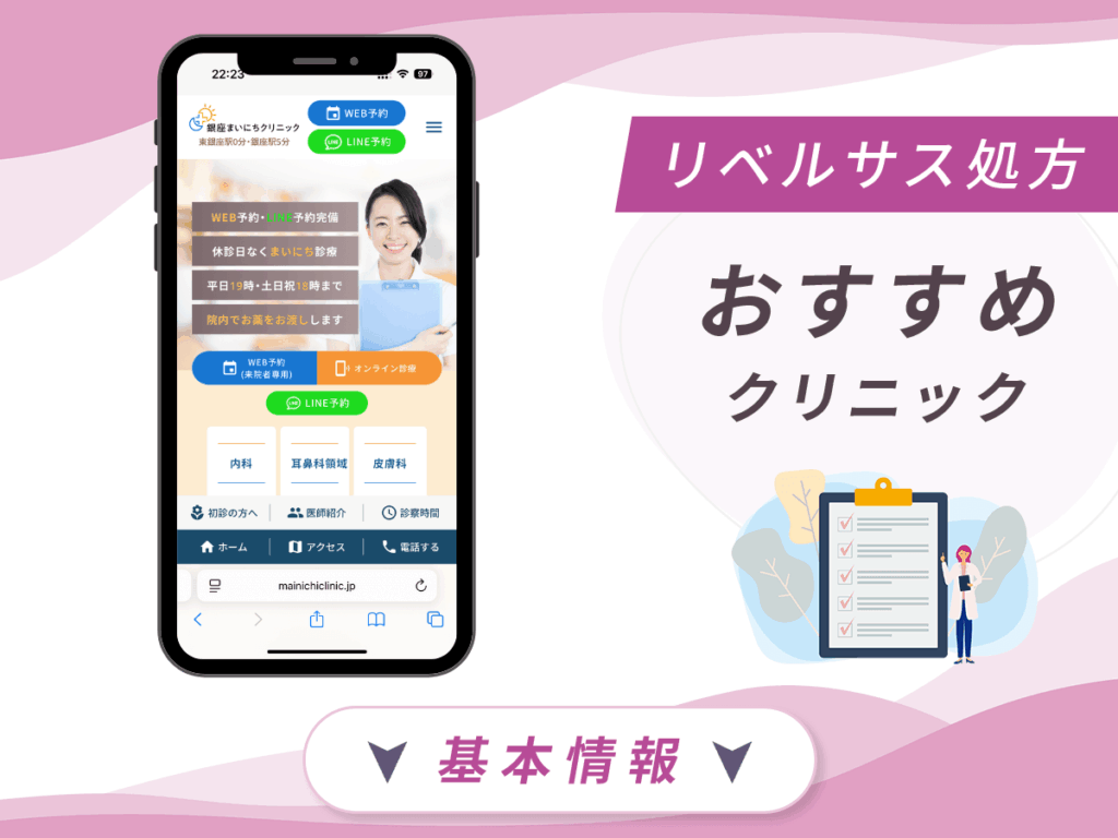 東京でリベルサスの値段が安いクリニック：銀座まいにちクリニック